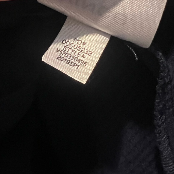 Vince Navy Asymmetrical Pleated Midi Skirt Size XS - Picture 5 of 9